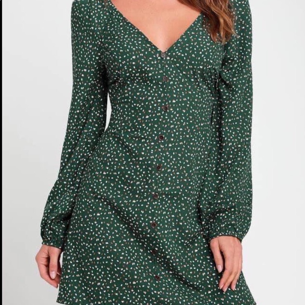 Lulus Green Dress